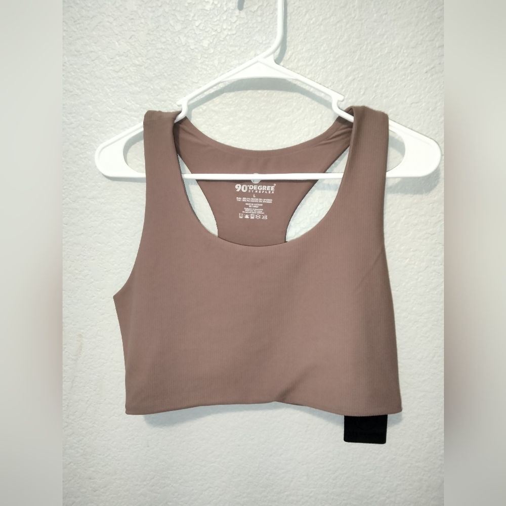 NWT 90 degrees sports bra - size large
